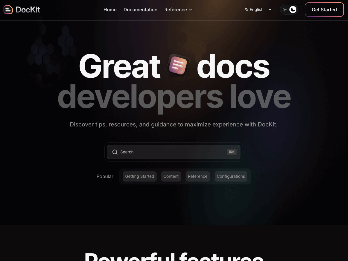 Dockit Astro - Astro Documentation Boilerplate